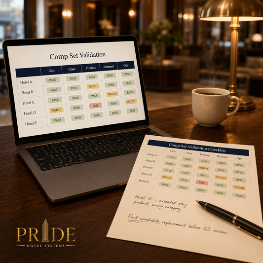 Comp Set Validation Checklist